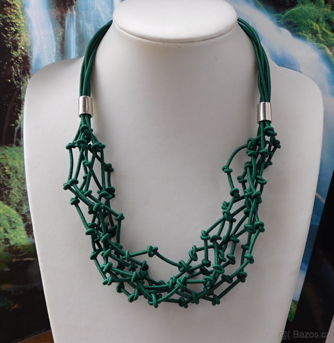 Náhrdelník do zelena - 2