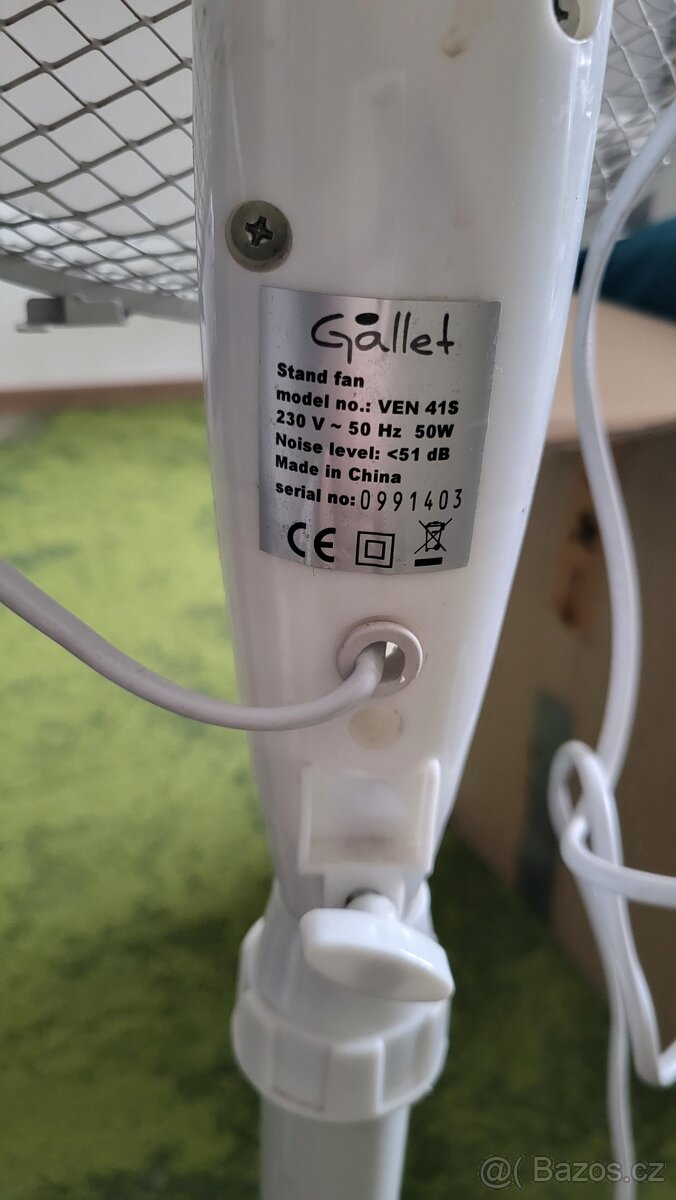 Ventilátor Gallet VEN 41S Blizzard - 2