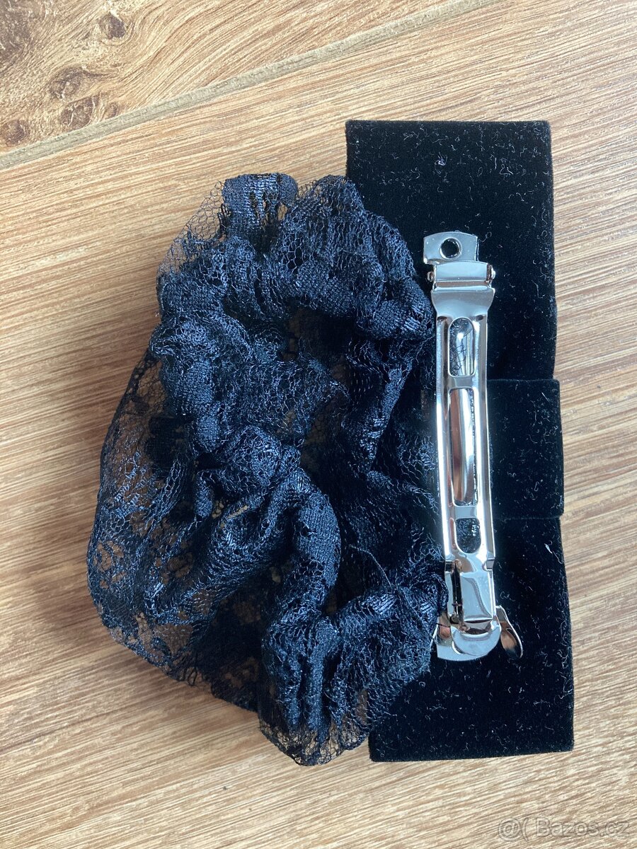 Ozdobná spona do vlasů se síťkou - 2