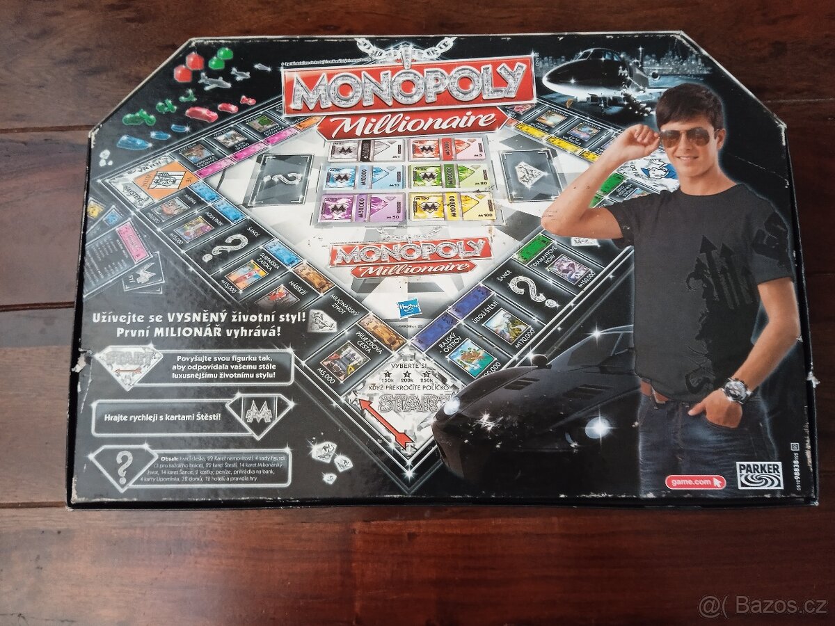 Hra MONOPOLY První milionář vyhrává 2012 - 2