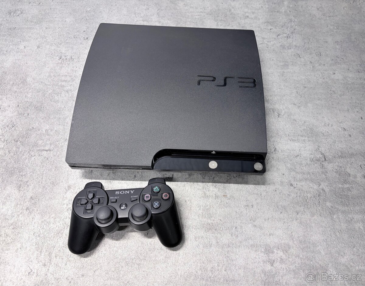 - PS3 Sony Cech-2004B 250GB hra Red Dead Redemption - - 2