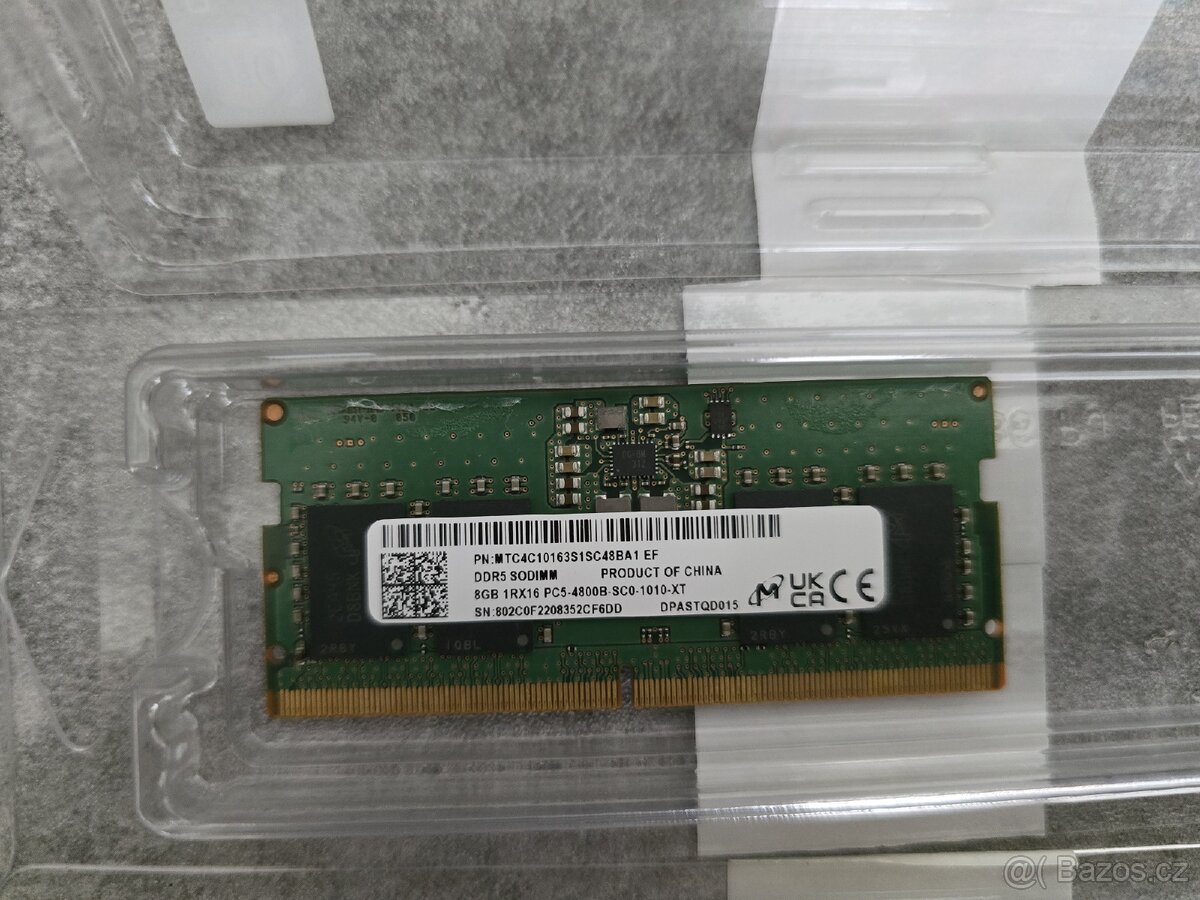 Notebookové RAMky, DDR4/DDR5 - 2