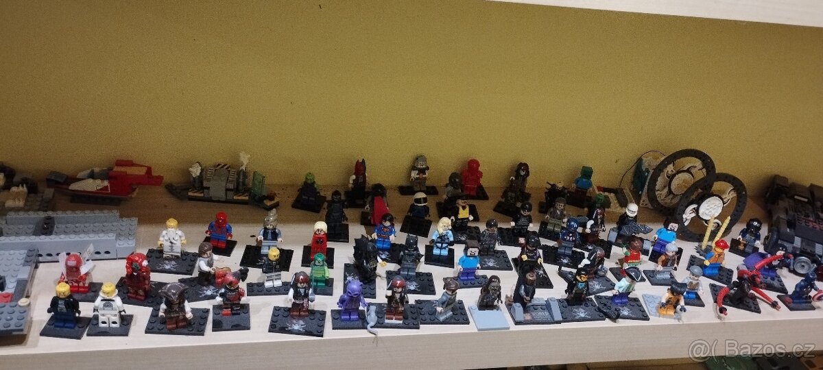 LEGO + figurky + návody + 5 kg kostek / Batman, Star Wars, C - 2