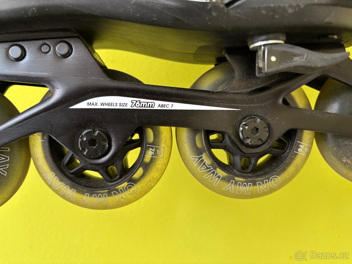Inline brusle Oxelo Fit5, v.32-35, Abec 7/76mm - 2