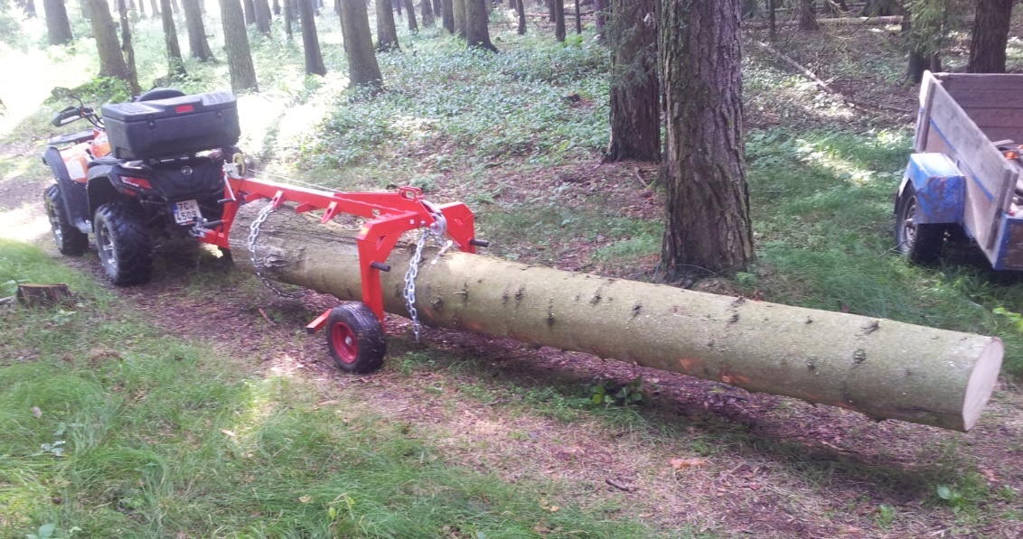 Vozík na klády - 2