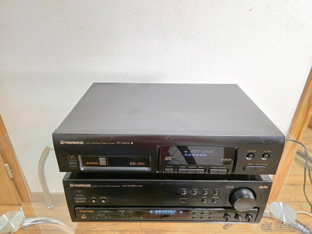 Pioneer VSX-405RDS + Pioneer PD-M406 - 2