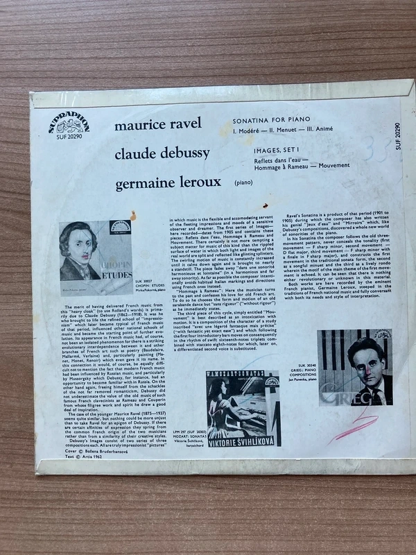 LP Ravel Debussy Germánie letoun - 2