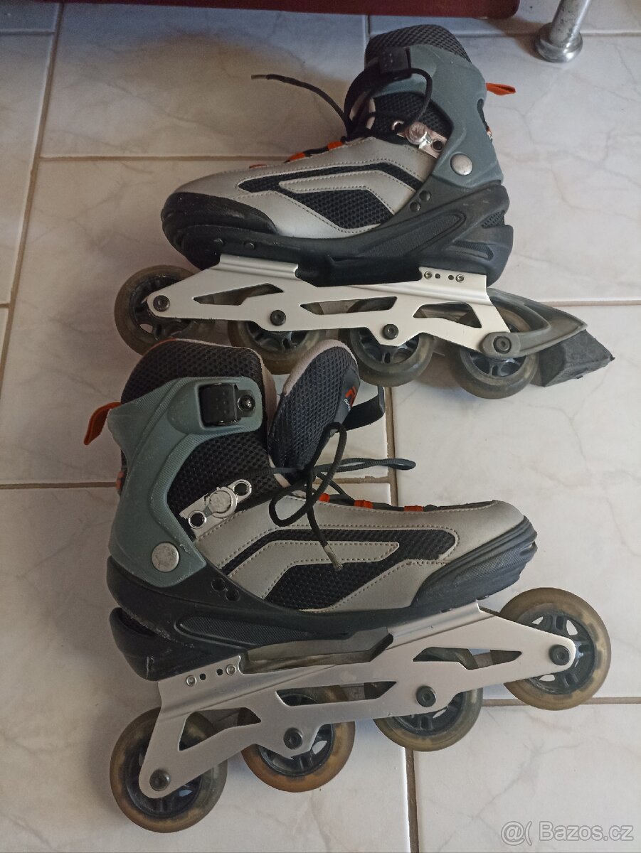 Inline kolečkové brusle unisex vel. 41 - 2