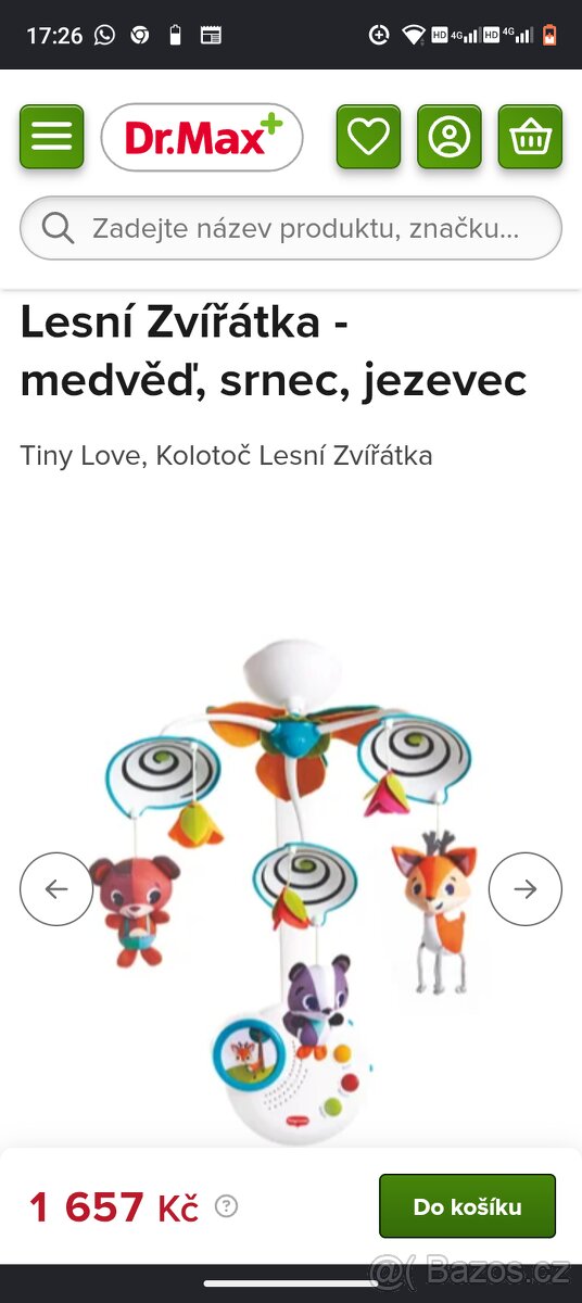 Kolotoč nad postýlku - 2