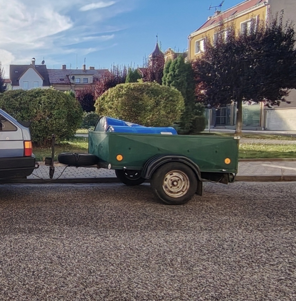 Nebrzděný přívěs do 750KG - 2