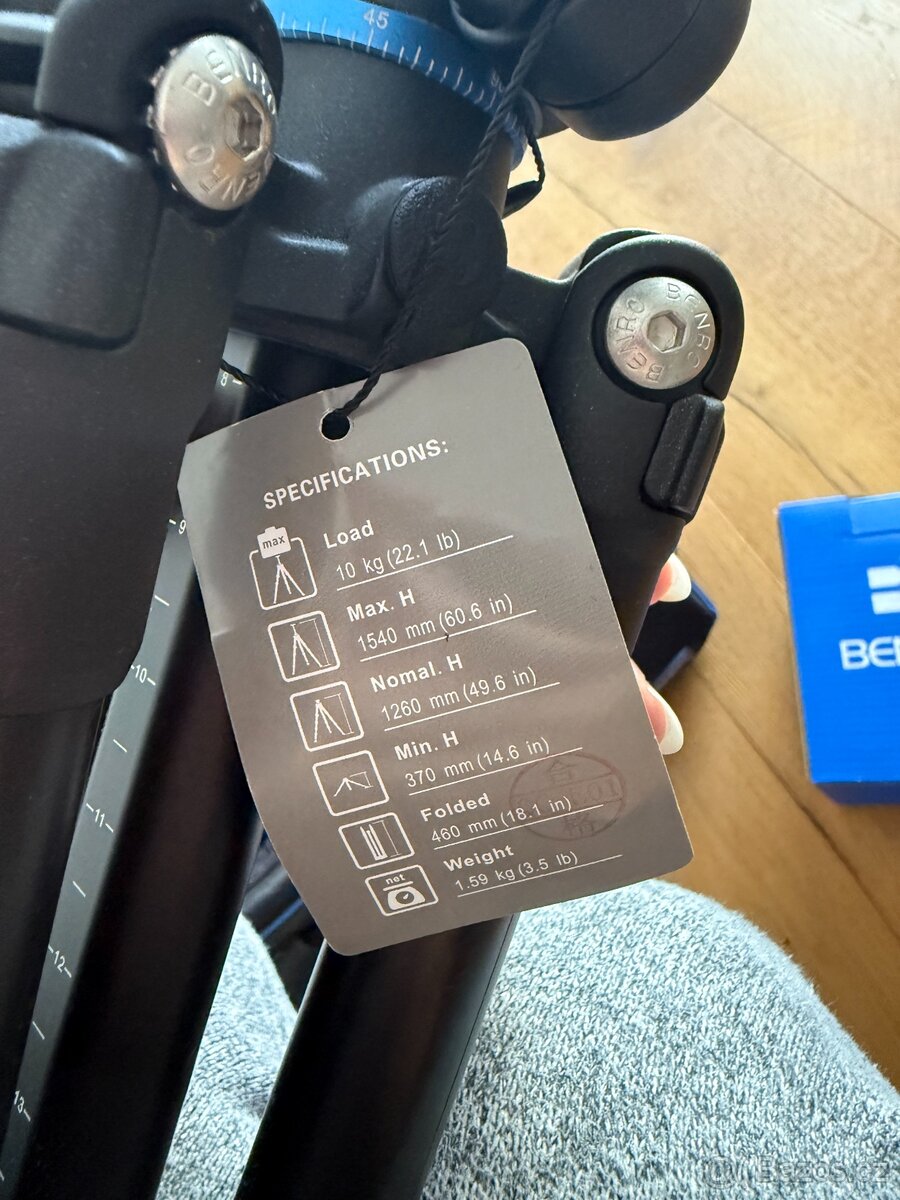 Novy stativ Benro SystemGo Plus - 2