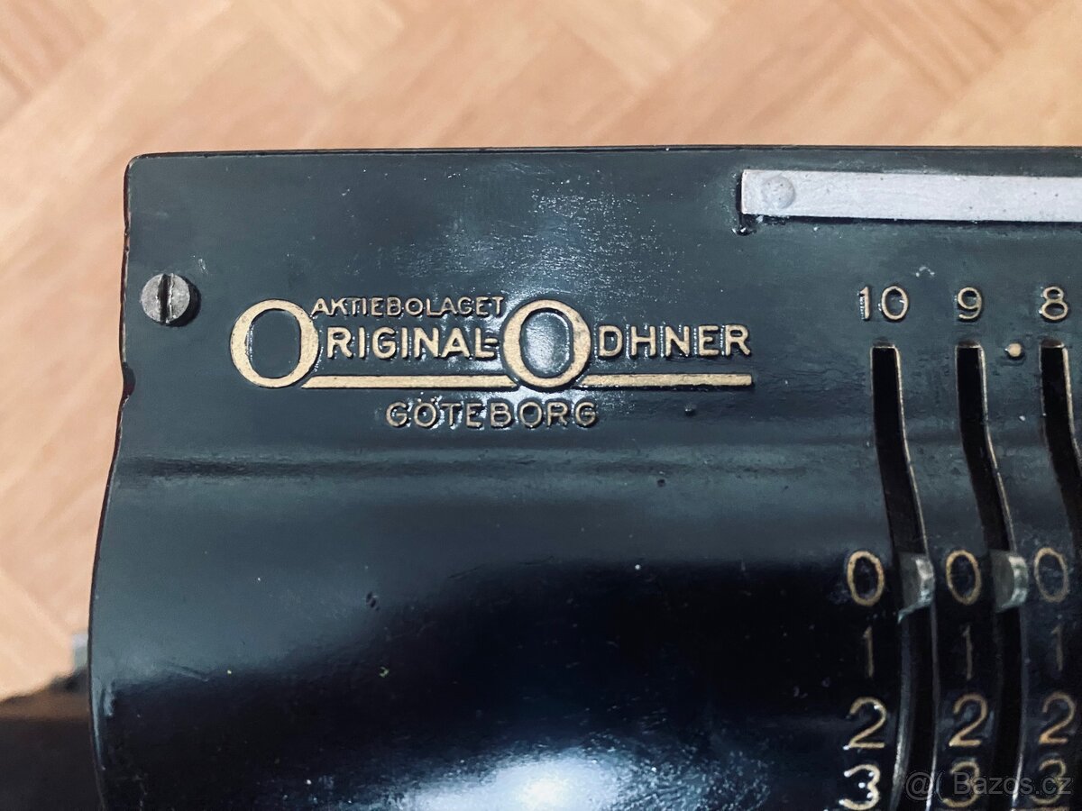 Mechanická kalkulačka Original Odhner (1928) - 2