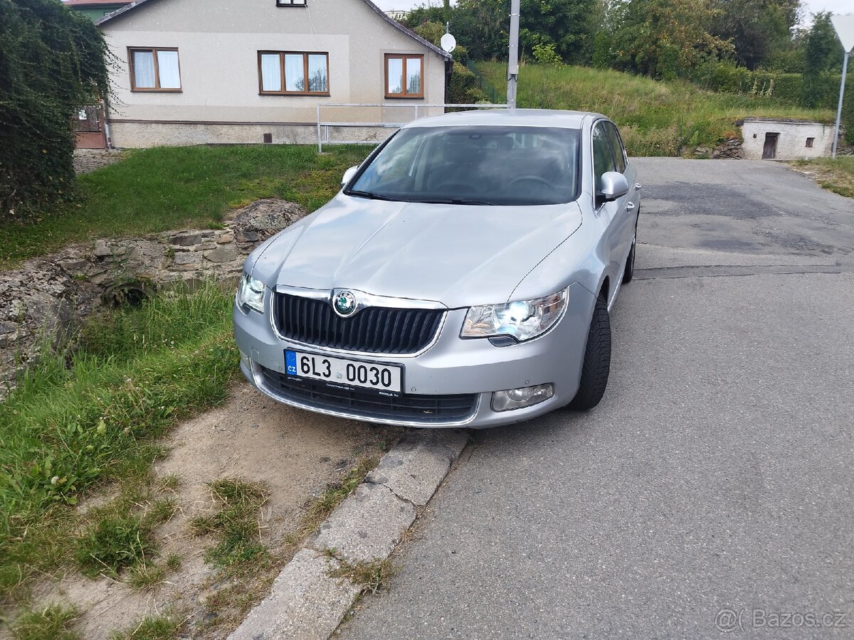 Škoda Superb 2, 125kw původ ČR - 2