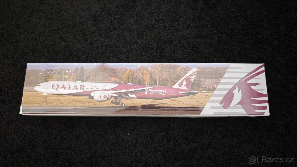 Model letadla Qatar Airways - 2