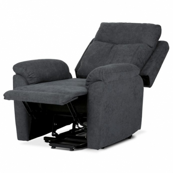 Relax Relaxační křeslo TV-336 s elektrickým ovládáním a šedo - 2