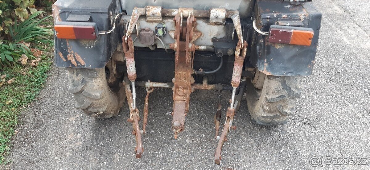 Malotraktor domácí výroby s hydraulikou do smazání - 2