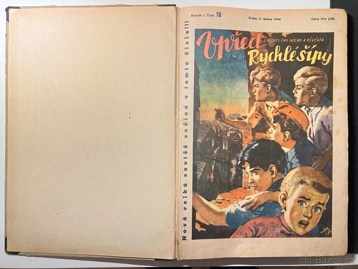 Vpřed Rychlé šípy I. ročník 1946 - 2