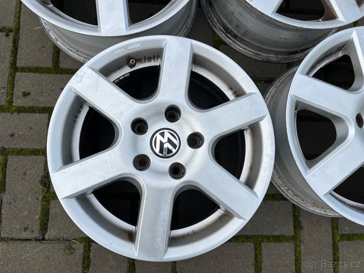 4x alu disky 5x112 R15, vw, audi, škoda, mercedes - 2