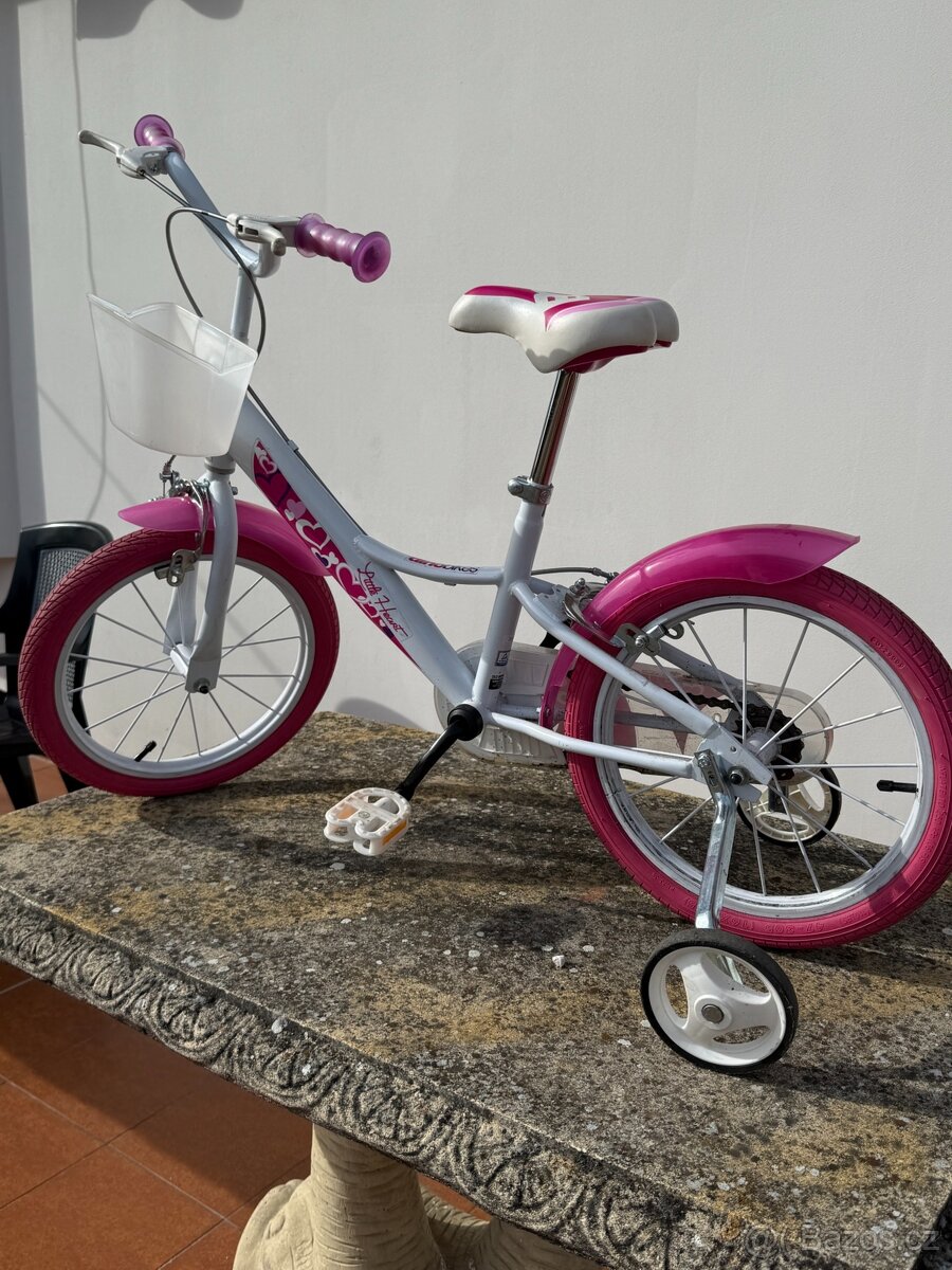 dětské růžové kolo - Dino Bikes Pink 16 - 2