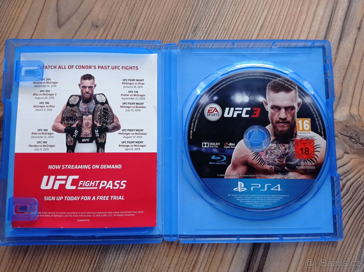 Hra pro PS4 - UFC3 - 2