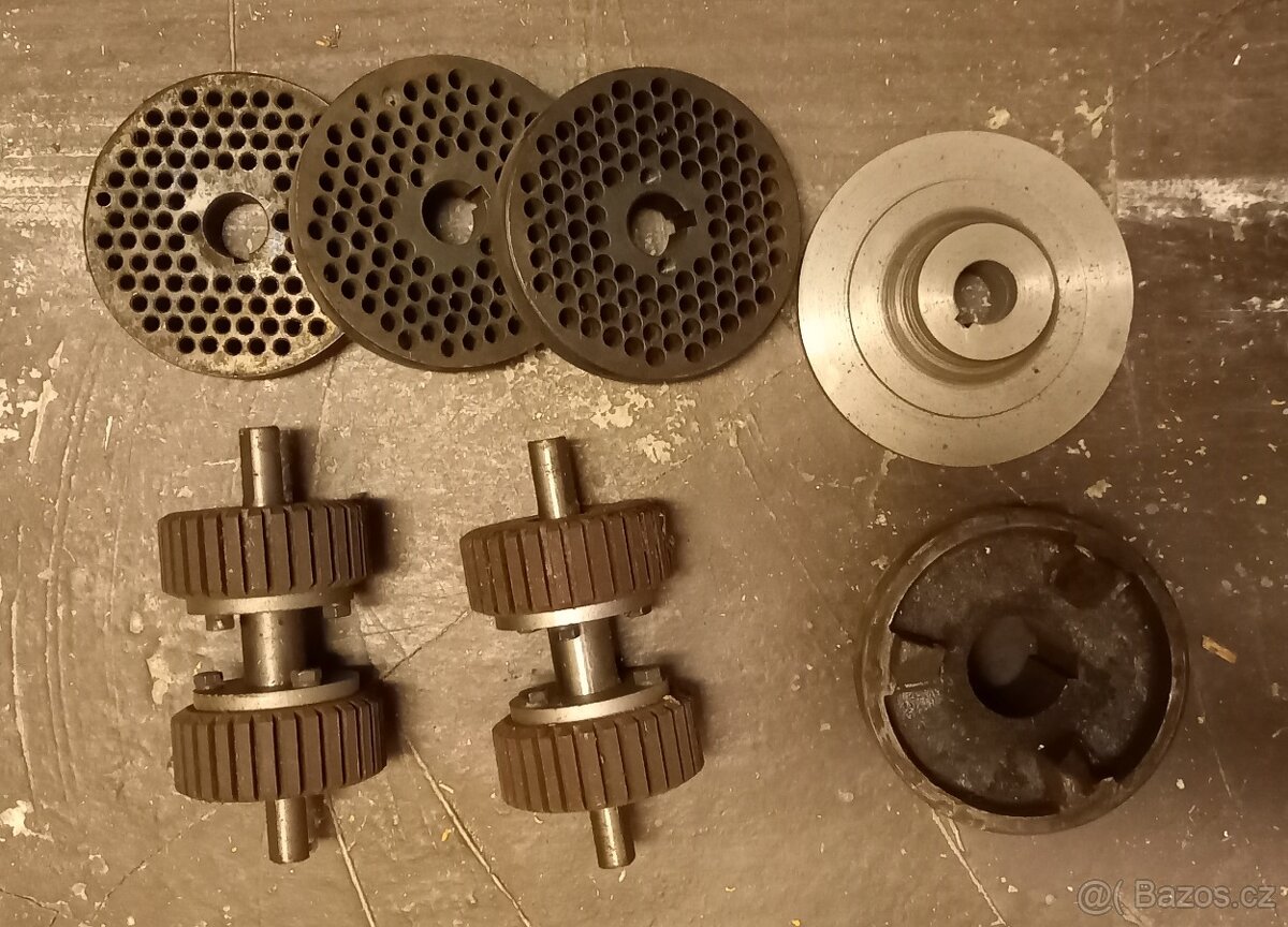 Matrice na pelety, válce, rolny k peletování, hřídele, n.d. - 2