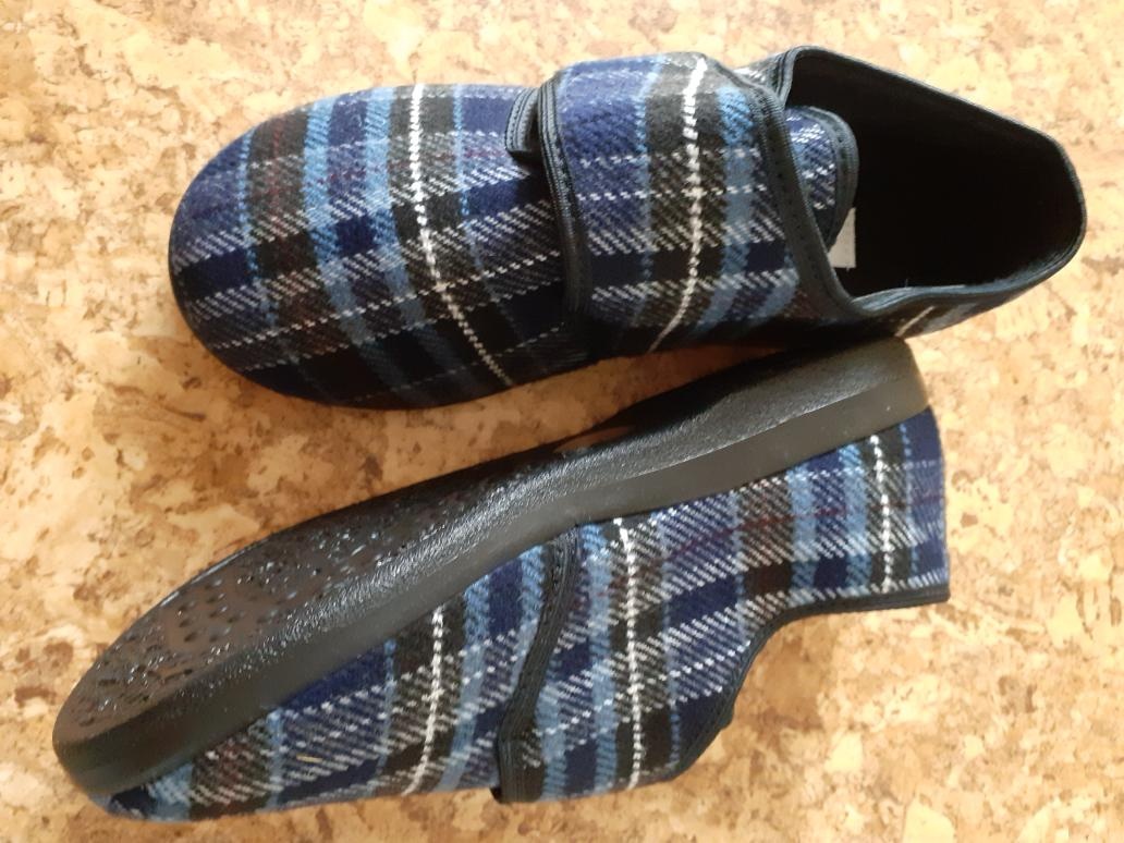 Pánské bačkory na suchý zip, zateplené, vel. 42 - 2