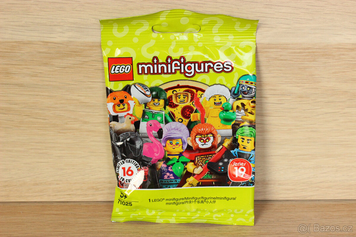 LEGO 71025 sběratelské minifigurky - kompletní 19. série - 2