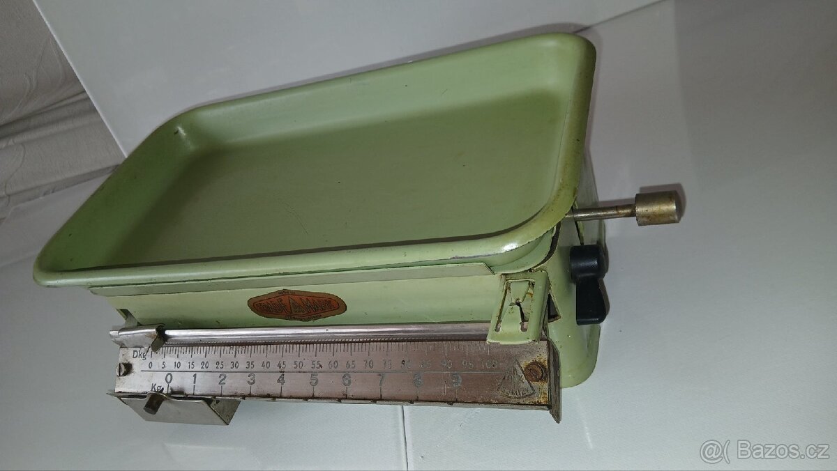Kuchyňská váha Czechoslovakia PK Semily na 10kg - 2