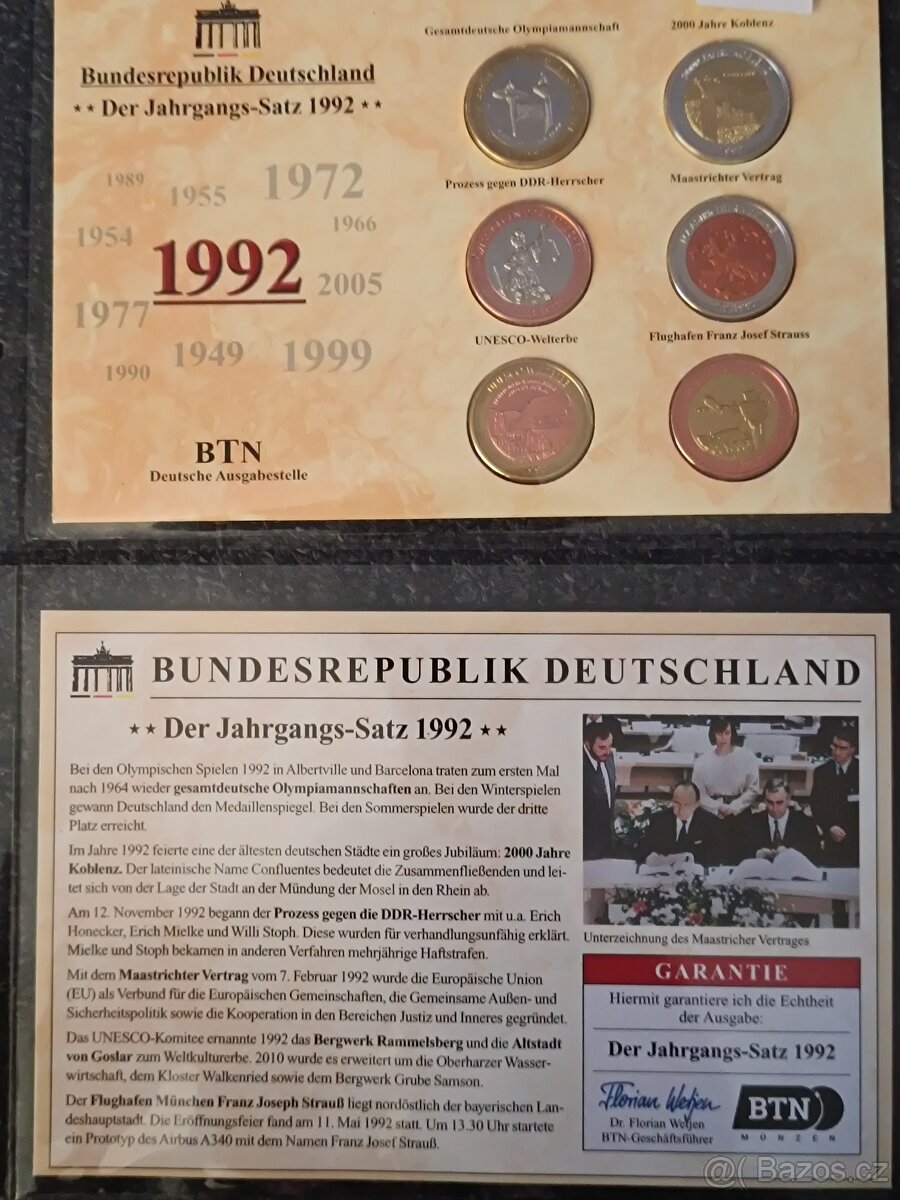 Sběratelské mince - Německo - 2