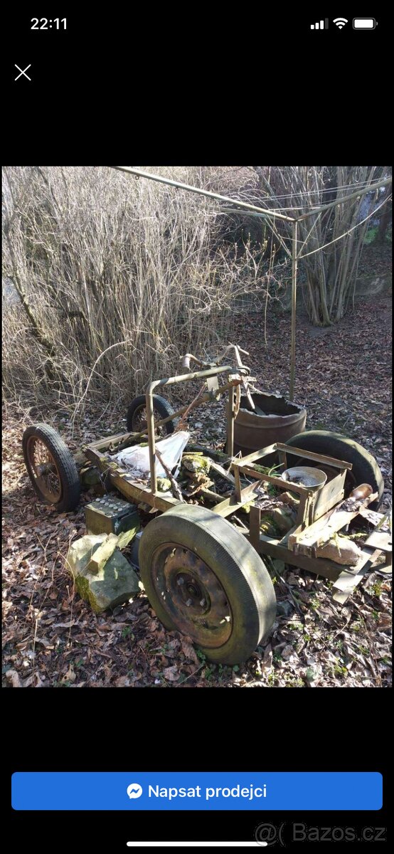 Koupím malotraktor domácí výroby. - 2