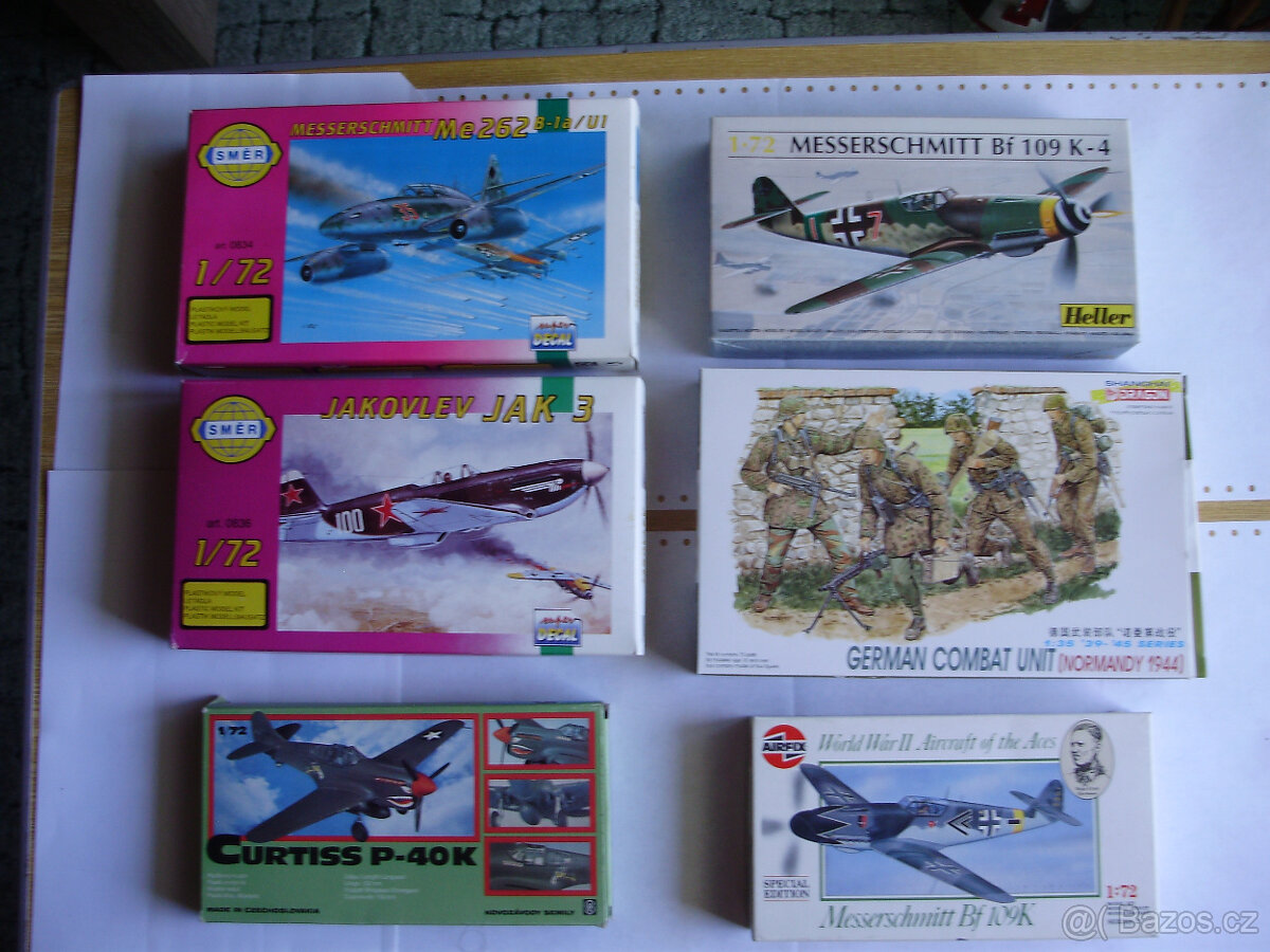 Plastikové modely letadel - 2