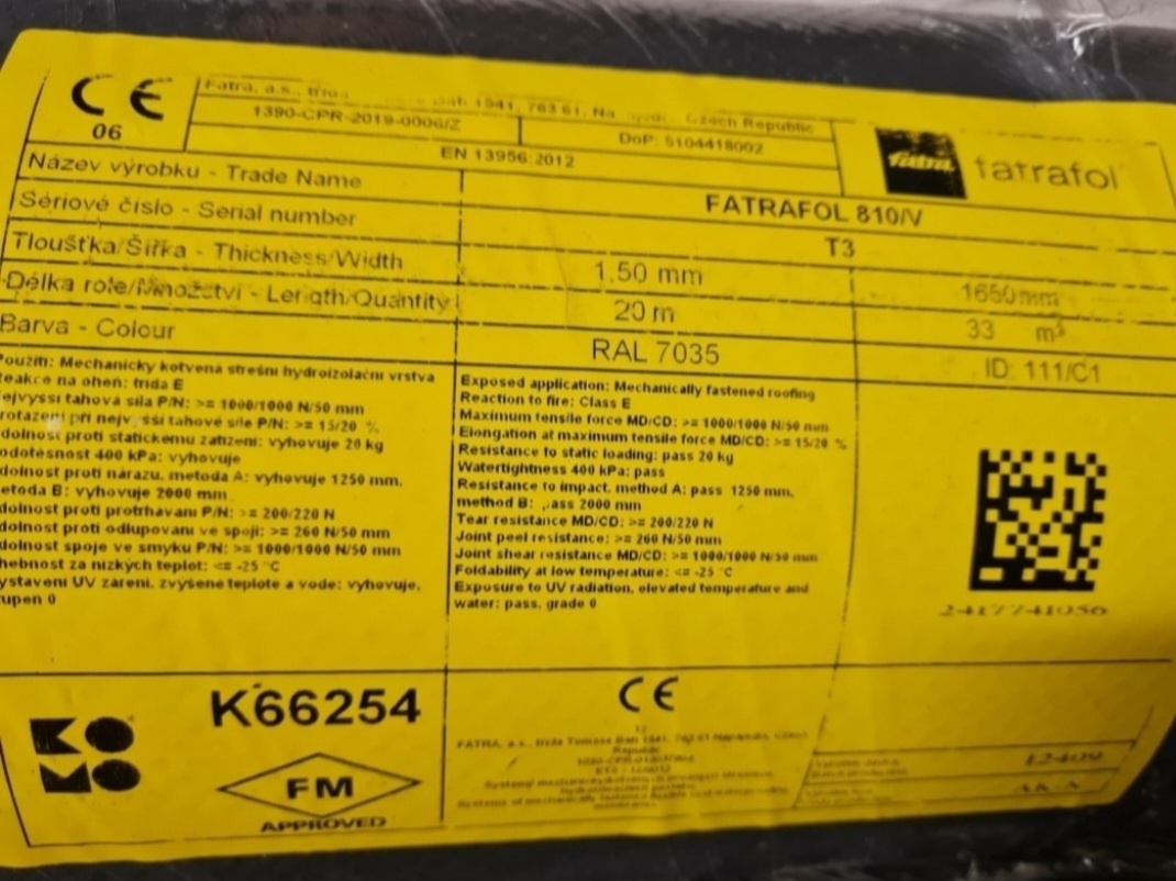 Fatrafol 810V 1.5mm - 2