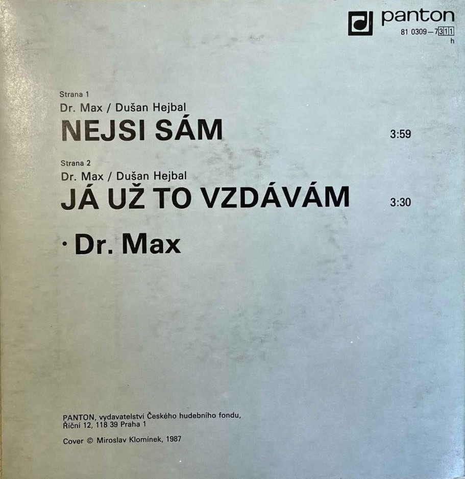 Dr. Max – Nejsi sám / Já už to vzdávám (SP) - 2