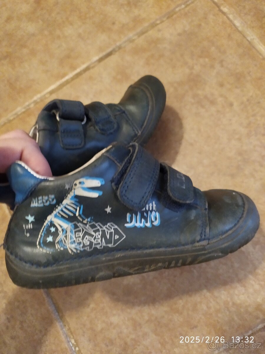 CELOROČNÍ TENISKY barefoot D.D.Step vel.27 - 2