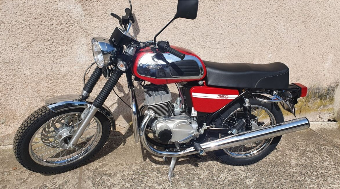 Jawa 350 / 634 Retro červená - 2