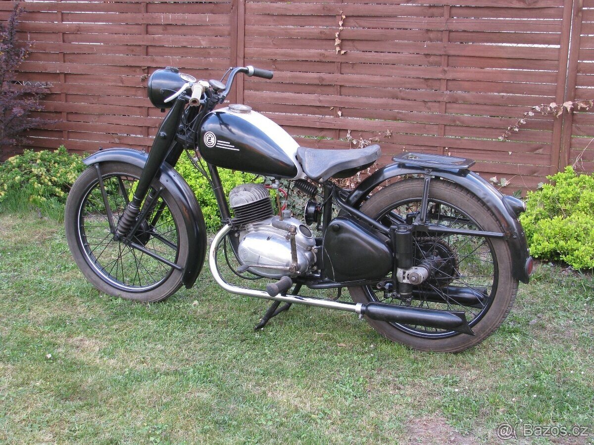 ČZ150 - kominíček - 2