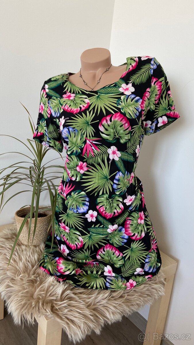 Dámské barevné šaty Esmara vel.38/40 - 2