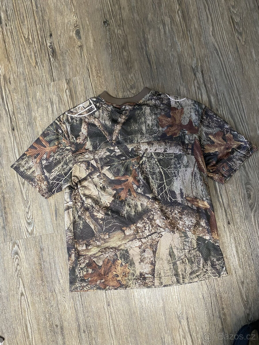 Tricko House camo-print perforovane - 2