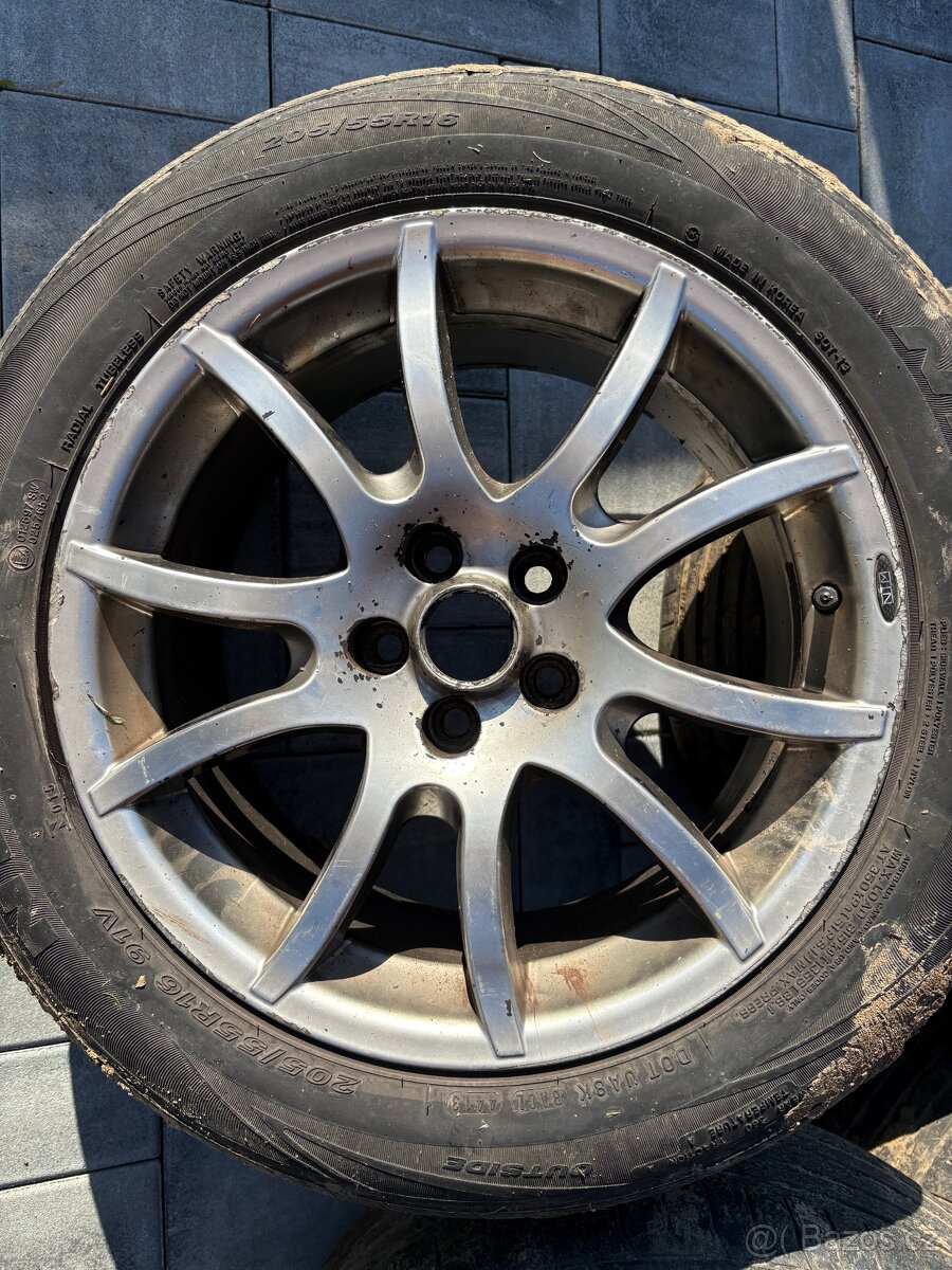 5x100 R16 205/55R16 - 2