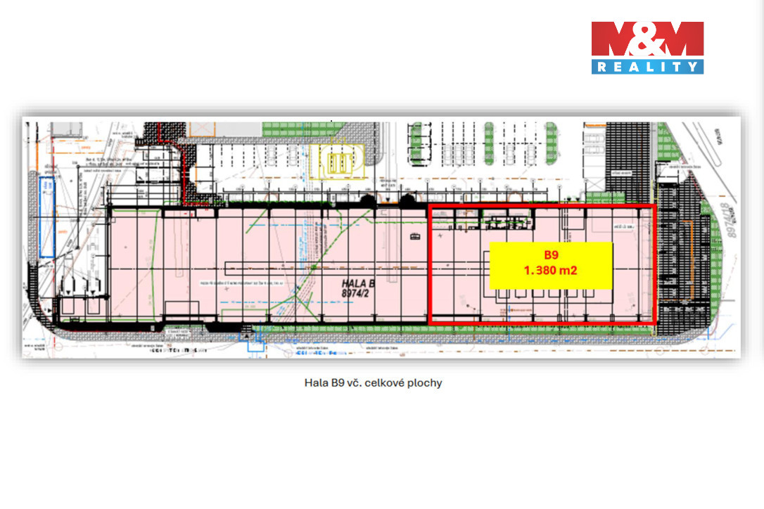 Pronájem výrobního objektu, 1380 m², Plzeň, ul. Na Pomezí - 2