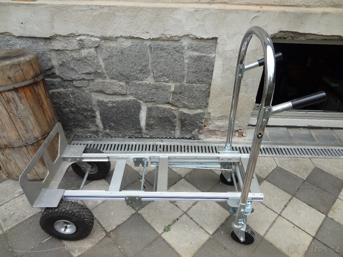 Hliníkový ruční vozík VEVOR, 4 v 1 - 2