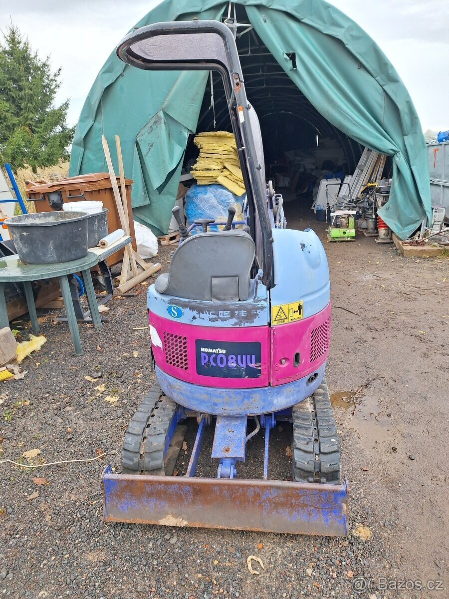 Prodám Minibagr Komatsu. - 2