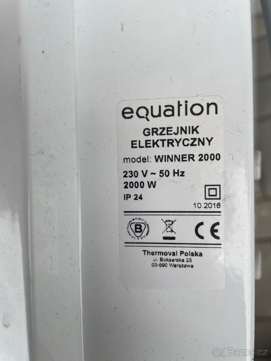 Elektrické přímotopy. Různý výkon i velikosti. - 2