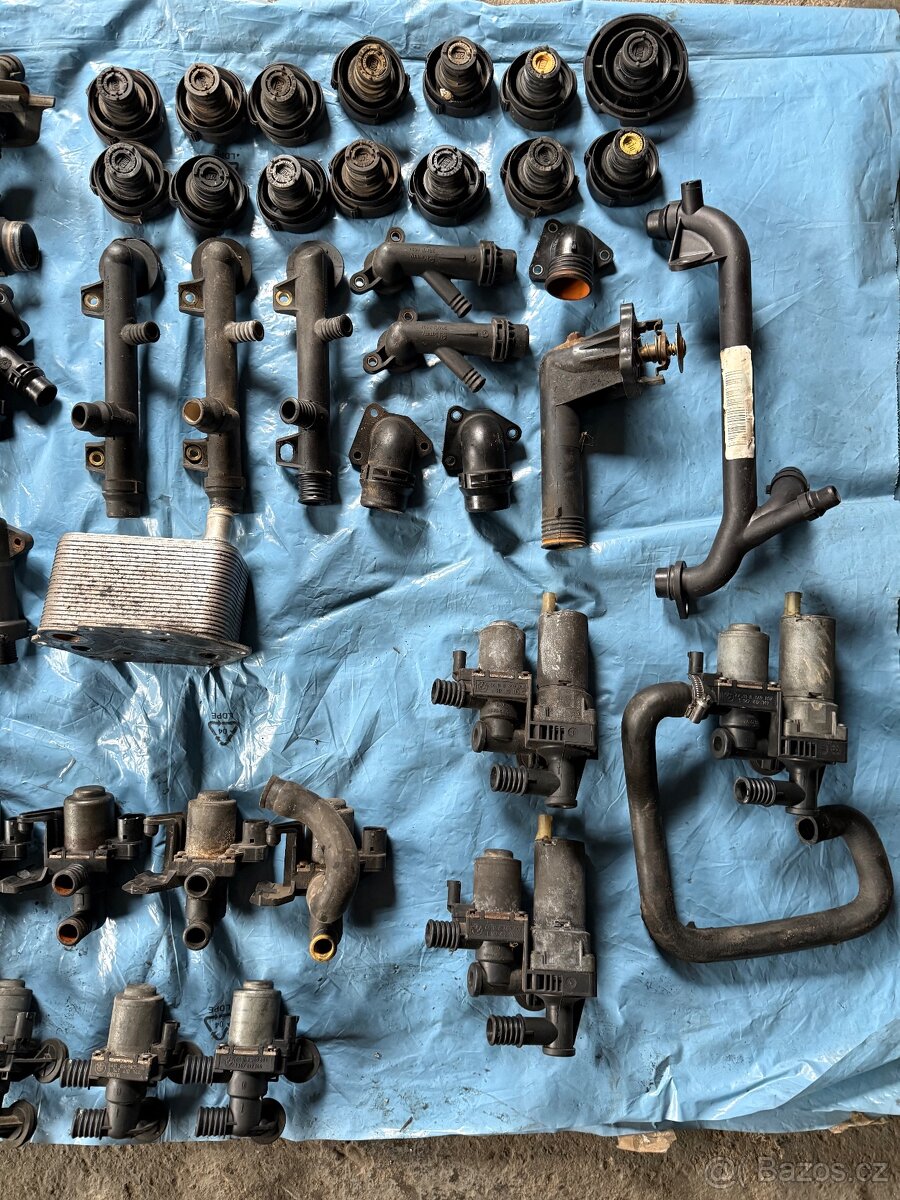 BMW-Vodní příruby/Ventily topeni - 2