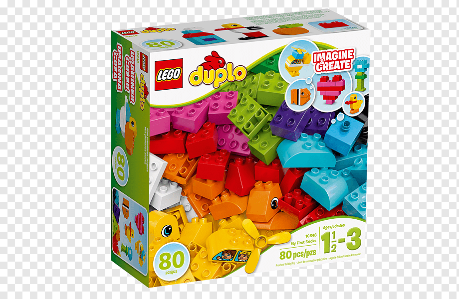 REZERVOVÁNO Lego Duplo 10848 80 dílků - 2