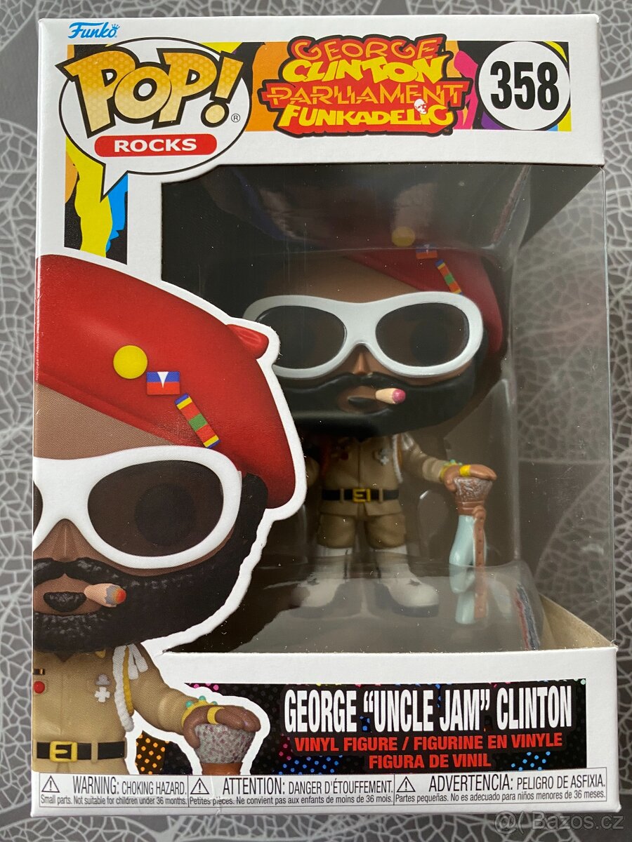 Nová figurka Funko Pop - George "Uncle Jam" Clinton - 2