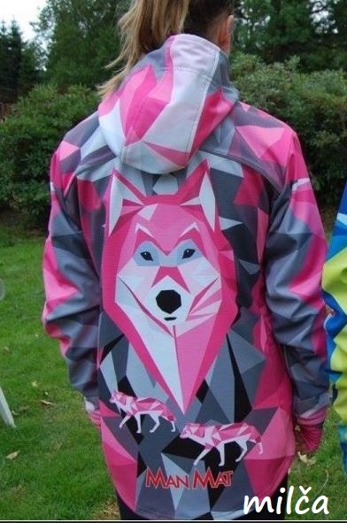 DÍVČÍ SOFTSHELLOVÁ BUNDA MANMAT - 2