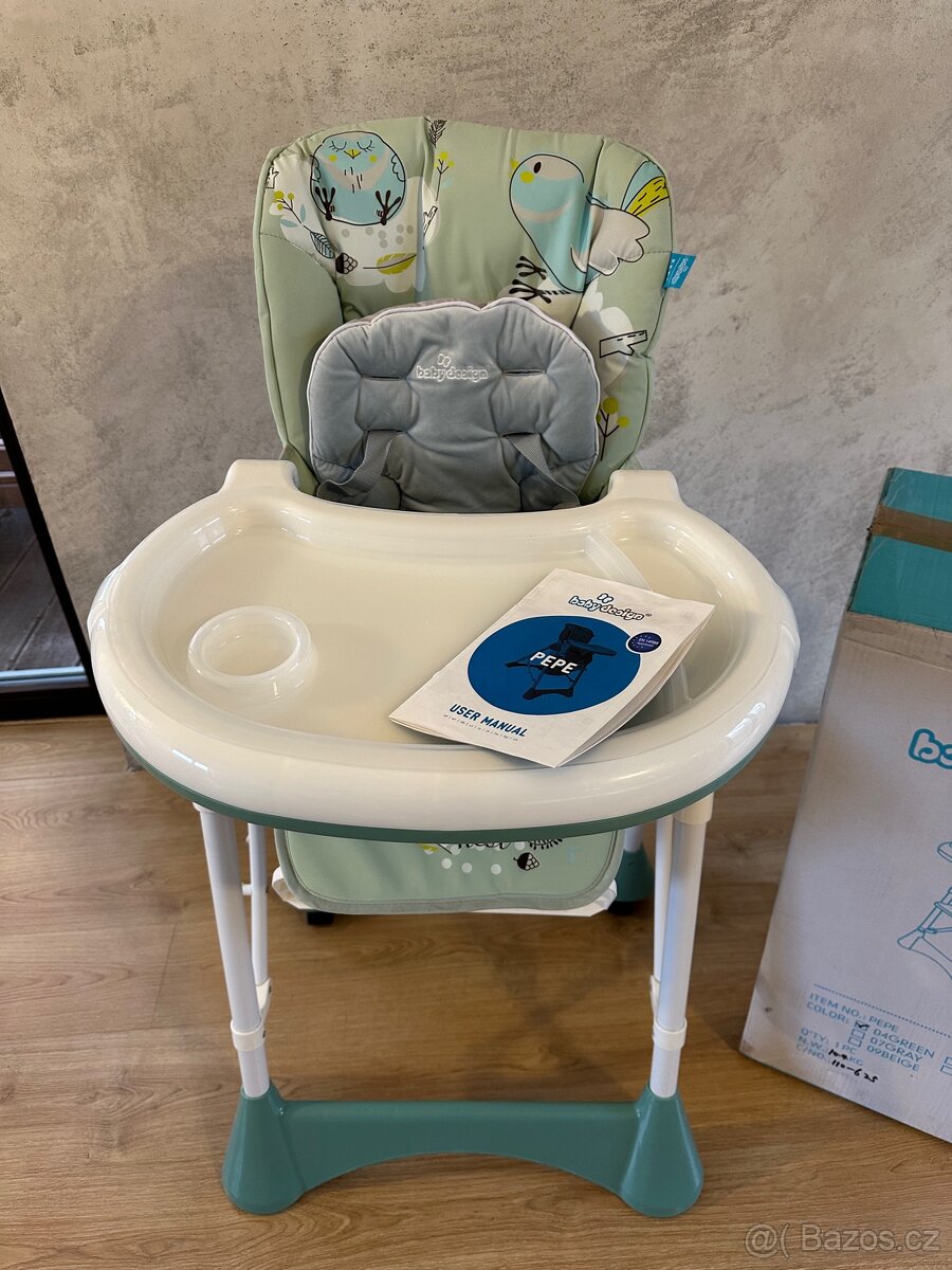 Dětská židlička Pepe od firmy Baby design group • Pepe - 2
