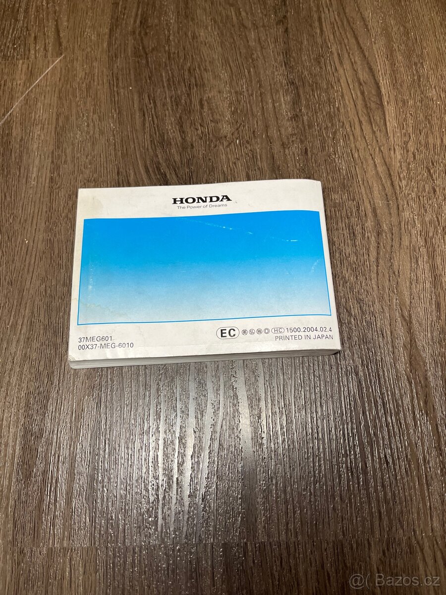 Manual k Hondě VT750C - 2