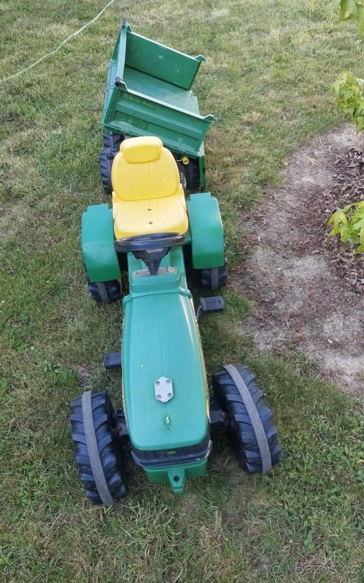 traktor šlapací s návěsem sklápecím - 2